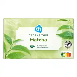 Albert Heijn AH Groene thee matcha aanbieding