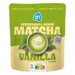 Albert Heijn AH Ceremonial matcha vanille flavour aanbieding