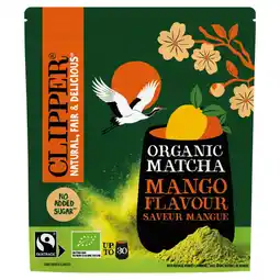 Albert Heijn Clipper Organic matcha mango aanbieding