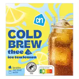 Albert Heijn AH Cold brew ice tea lemon aanbieding