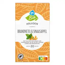 Albert Heijn AH Biologisch Kruiden brandnetel & sinaasappel aanbieding