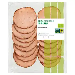 PLUS Biologisch PLUS Grillworst aanbieding