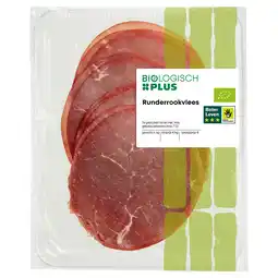 PLUS Biologisch PLUS Runderrookvlees aanbieding