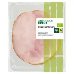 PLUS Biologisch PLUS Slagers achterham aanbieding
