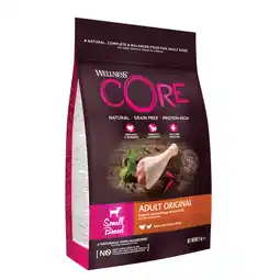 Zooplus Voordeelpakket: 2x,5kg Wellness Core Adult Small Breed Original droog hondenvoer aanbieding