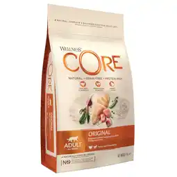 Zooplus Dubbelpak: 2x4 kg Wellness Core Cat Adult Original droog kattenvoer aanbieding