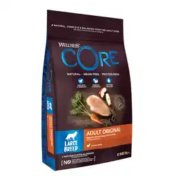 Zooplus Voordeelpak: 2x,10kg Wellness Core Dog Large Original droog hondenvoer aanbieding