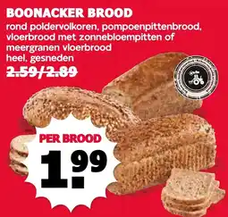 De Boerenschuur boonacker brood aanbieding