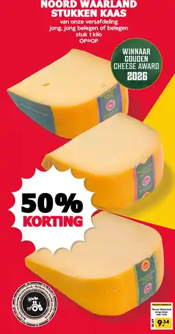 De Boerenschuur Noord Waarland stukken kaas aanbieding