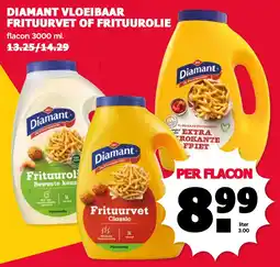 De Boerenschuur Diamant vloeibaar frituurvet of frituurolie aanbieding