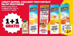 De Boerenschuur CoolBest Fruit Drink aanbieding