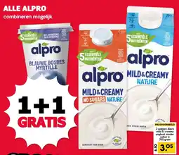 De Boerenschuur alpro mild & creamy nature aanbieding
