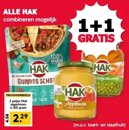 De Boerenschuur Hak appelmoes aanbieding