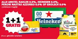 De Boerenschuur amstel radler 0.0% heineken 0.0% peroni nastro azzurro 0.0% of grolsch 0.0% aanbieding