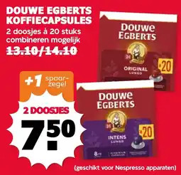De Boerenschuur Douwe Egberts koffiecapsules aanbieding