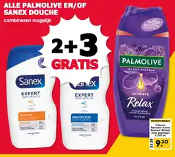 De Boerenschuur Palmolive en/of Sanex douche aanbieding