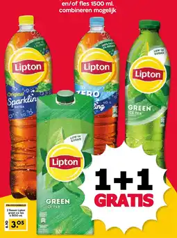 De Boerenschuur Lipton green ice tea aanbieding