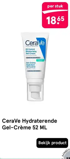 Etos CeraVe Hydraterende Gel-Crème 52 ML aanbieding