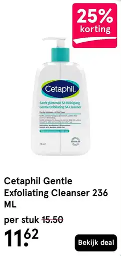 Etos Cetaphil Gentle Exfoliating Cleanser aanbieding