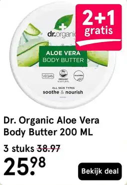 Etos Dr. Organic Aloe Vera Body Butter aanbieding