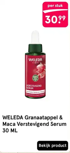 Etos weleda granaatappel & maca verstevigend serum aanbieding