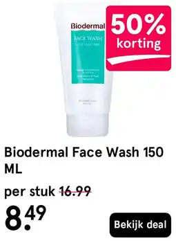 Etos Biodermal Face Wash aanbieding