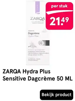Etos ZARQA Hydra Plus Sensitive Dagcrème aanbieding