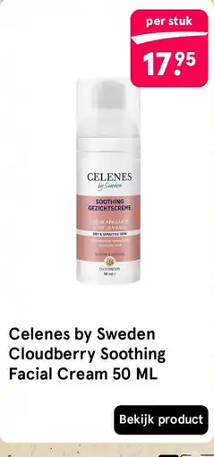 Etos Celenes by Sweden Cloudberry Soothing Facial Cream aanbieding