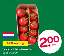 Spar cocktail trostomaten aanbieding