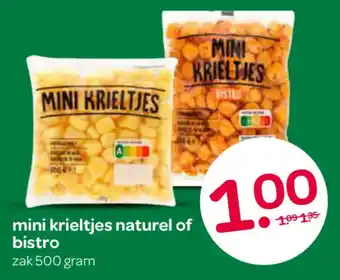 Mini krieltjes naturel of bistro