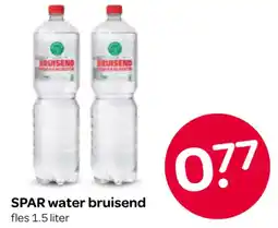 Spar SPAR water bruised aanbieding