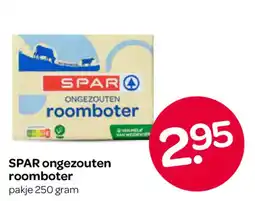 Spar SPAR ongezouten roomboter aanbieding