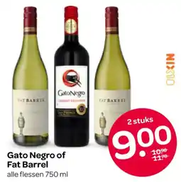Spar Gato Negro of Fat Barrel aanbieding