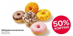Spar SPAR gedeçoreerde donuts aanbieding