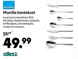 AllesZ Amefa Manille bestekset aanbieding
