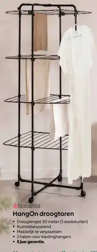 AllesZ Brabantia hangon droogtoren aanbieding