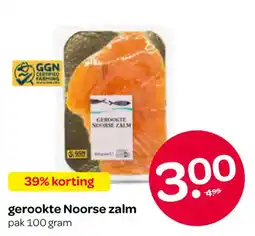 Spar Gerookte noorse zalm aanbieding