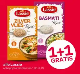 Spar alle Lassie aanbieding