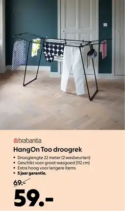 AllesZ brabantia HangOn Too droogrek aanbieding