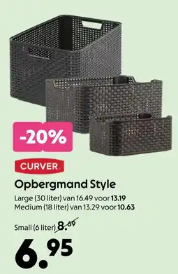 AllesZ Curver Opbergmand Style aanbieding