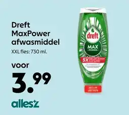 AllesZ dreft maxpower afwasmiddel aanbieding