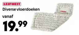AllesZ Leifheit diverse vloerdoeken aanbieding
