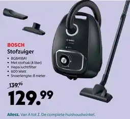 AllesZ Bosch Stofzuiger aanbieding