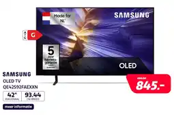 Electroworld Samsung OLED TV QE42S92FAEXXN aanbieding