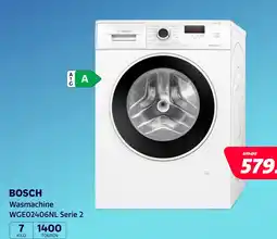 Electroworld Bosch wasmachine wge02406nl serie 2 aanbieding