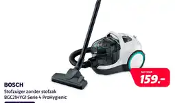 Electroworld BOSCH Stofzuiger zonder stofzak BGC21HYG1 Serie 4 ProHygienic aanbieding