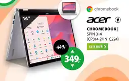 Expert acer chromebook spin 314 (cp314-2hn-c224) aanbieding