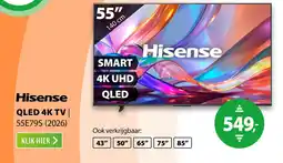 Expert Hisense QLED 4K TV | 55E79S (2026) aanbieding