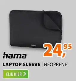 Expert hama laptop sleeve | neoprene aanbieding