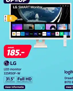 Electroworld LG LED monitor 32SR50F-W aanbieding